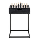 Endebord Davos svart Richmond Interiors Sidebord