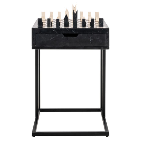 Endebord Davos svart Richmond Interiors Sidebord