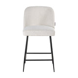 Counterkrakk Pullitzer hvit bouclé Richmond Interiors Barstol