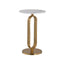 Endebord Celine børstet gull Richmond Interiors Sidebord