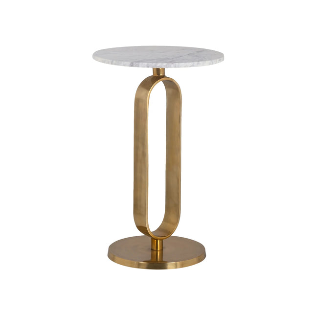 Endebord Celine børstet gull Richmond Interiors Sidebord