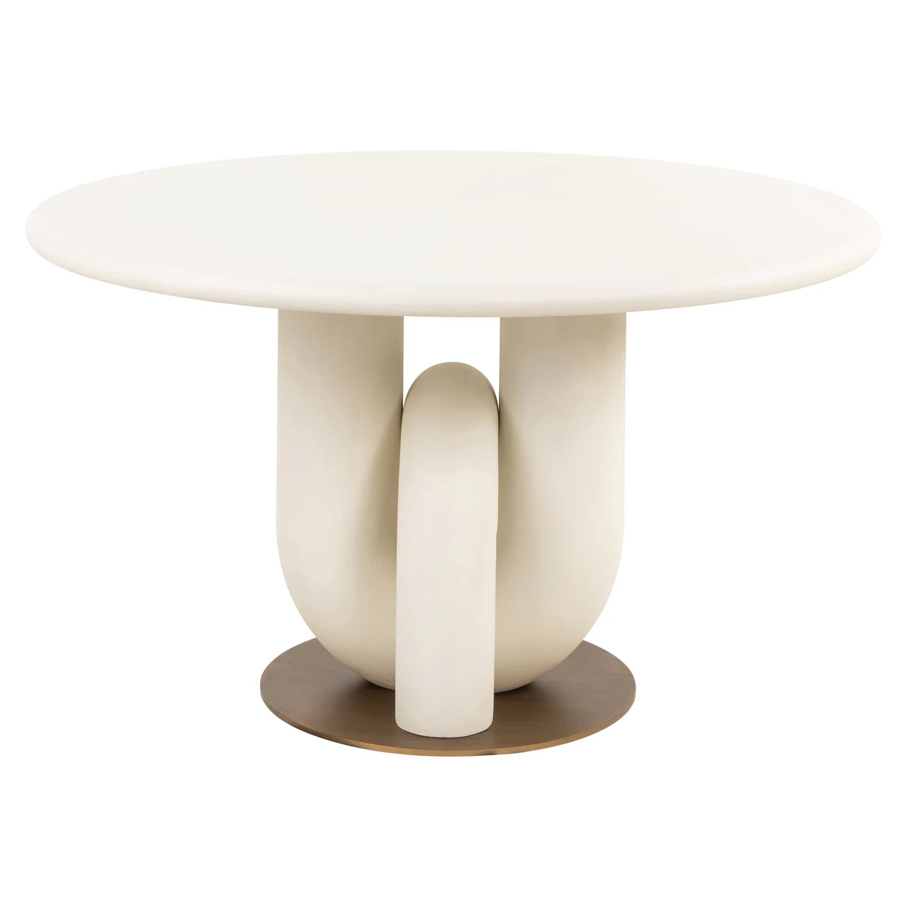 Spisebord Winslow white 135Ø Richmond Interiors Spisebord