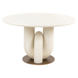 Spisebord Winslow white 135Ø Richmond Interiors Spisebord