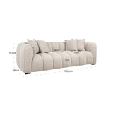 Sofa Novaro naturlig fancy 3-seter Richmond Interiors Sofa