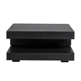 Salongbord Oakura svart 90x90 Richmond Interiors Sofabord