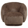 Lounge chair Negreslo brun fluffy Richmond Interiors Lenestol