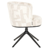 Spisestol Cheyenne beige graffic svingbar Richmond Interiors Spisestol