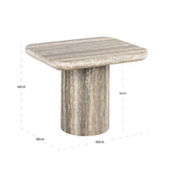 End table Dulce grå denizly Richmond Interiors Sidebord