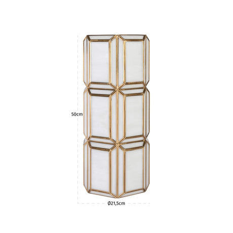 Hurricane light Emilia messing antikk stor Richmond Interiors Lanterne og lysglass
