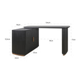 Skrivebord Cambon mørk kaffe Richmond Interiors Skrivebord