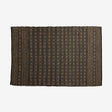 FARAH-teppe av bomull og sjøgress, 240x160 cm - sort/naturlig Nordal CARPETS