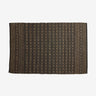 FARAH-teppe av bomull og sjøgress, 240x160 cm - sort/naturlig Nordal CARPETS