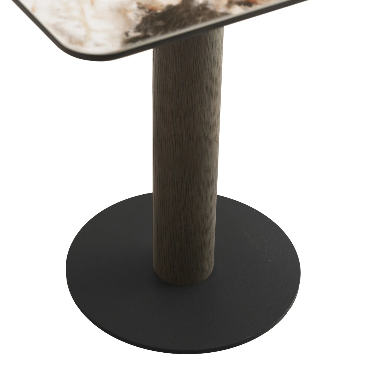 Bistro table Langford brown Richmond Interiors Bordlampe