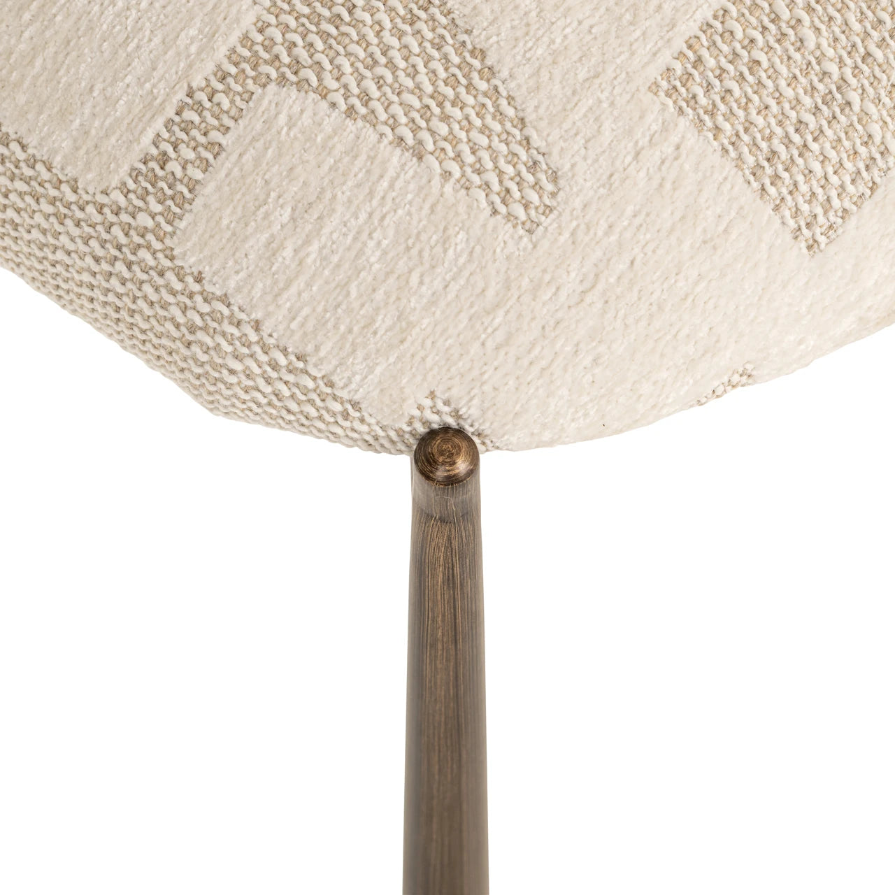 Spisestol Lana beige graffic sett med 2 Richmond Interiors Spisestol