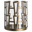 Hurricane light Shandy messing antikk stor Richmond Interiors Lanterne og lysglass