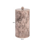 Oppbevaringsboks Rosaline chocolat brun oppbevaringskrukke stor Richmond Interiors Oppbevaring