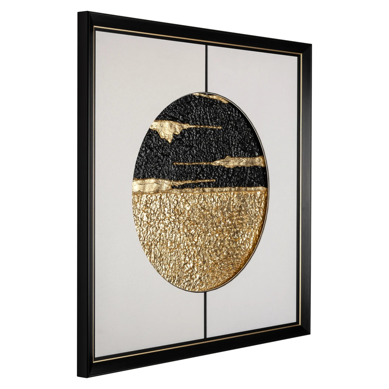 Veggkunst Moon svart/gull Richmond Interiors Bilde