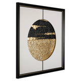 Veggkunst Moon svart/gull Richmond Interiors Bilde