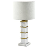 Bordlampe Celinae hvit inkludert lampeskjerm Richmond Interiors Bordlampe