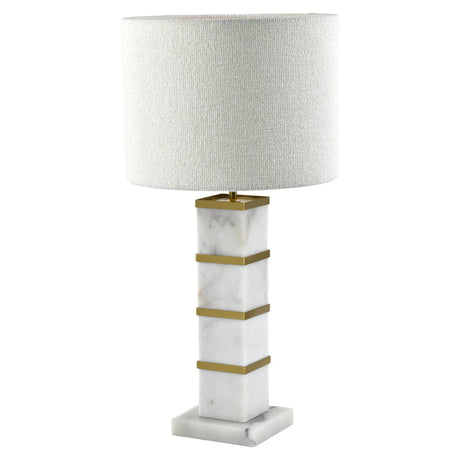 Bordlampe Celinae hvit inkludert lampeskjerm Richmond Interiors Bordlampe