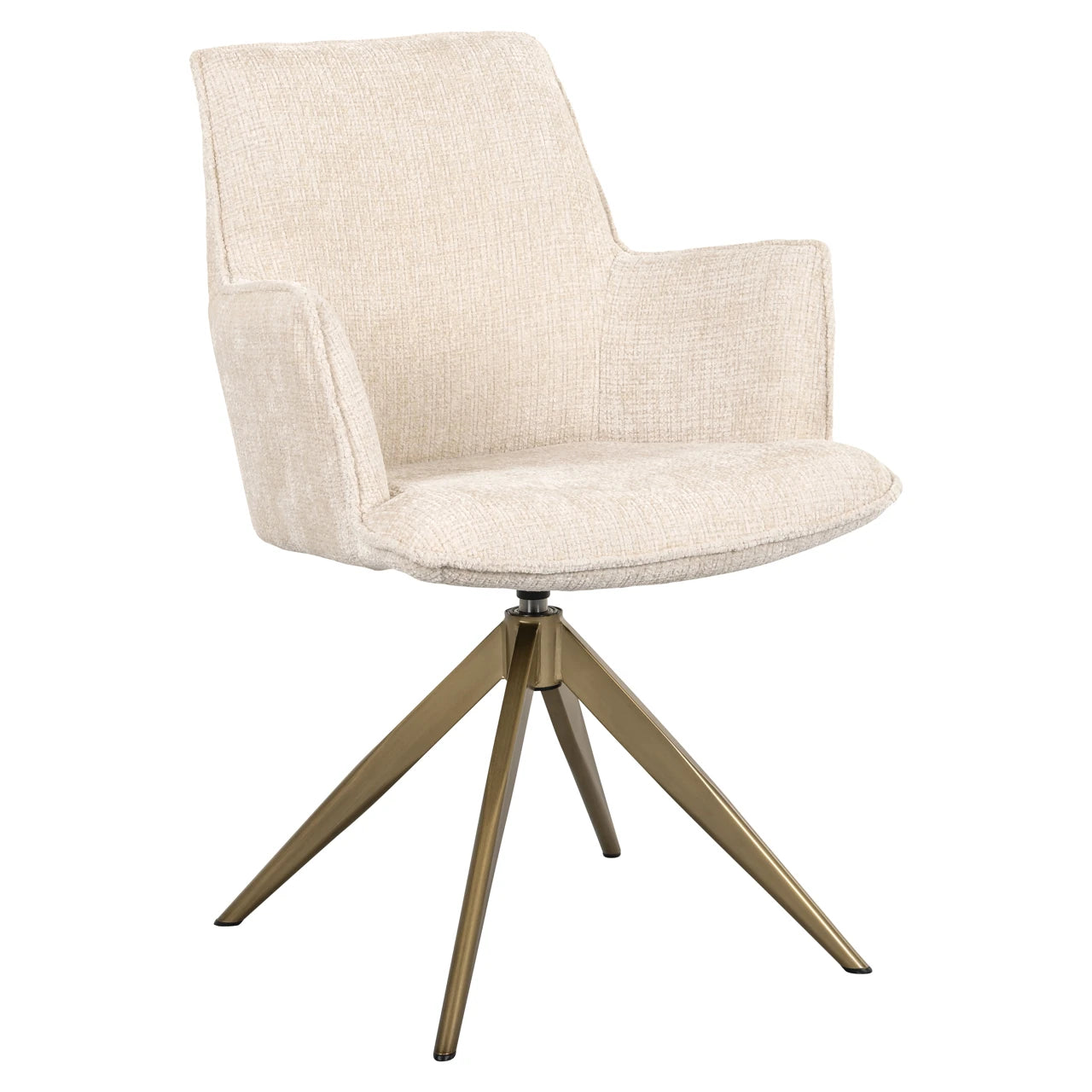 Spisestol Dakota niagara beige sving med armlene Richmond Interiors Spisestol