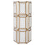 Hurricane light Emilia messing antikk stor Richmond Interiors Lanterne og lysglass