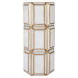 Hurricane light Emilia messing antikk stor Richmond Interiors Lanterne og lysglass