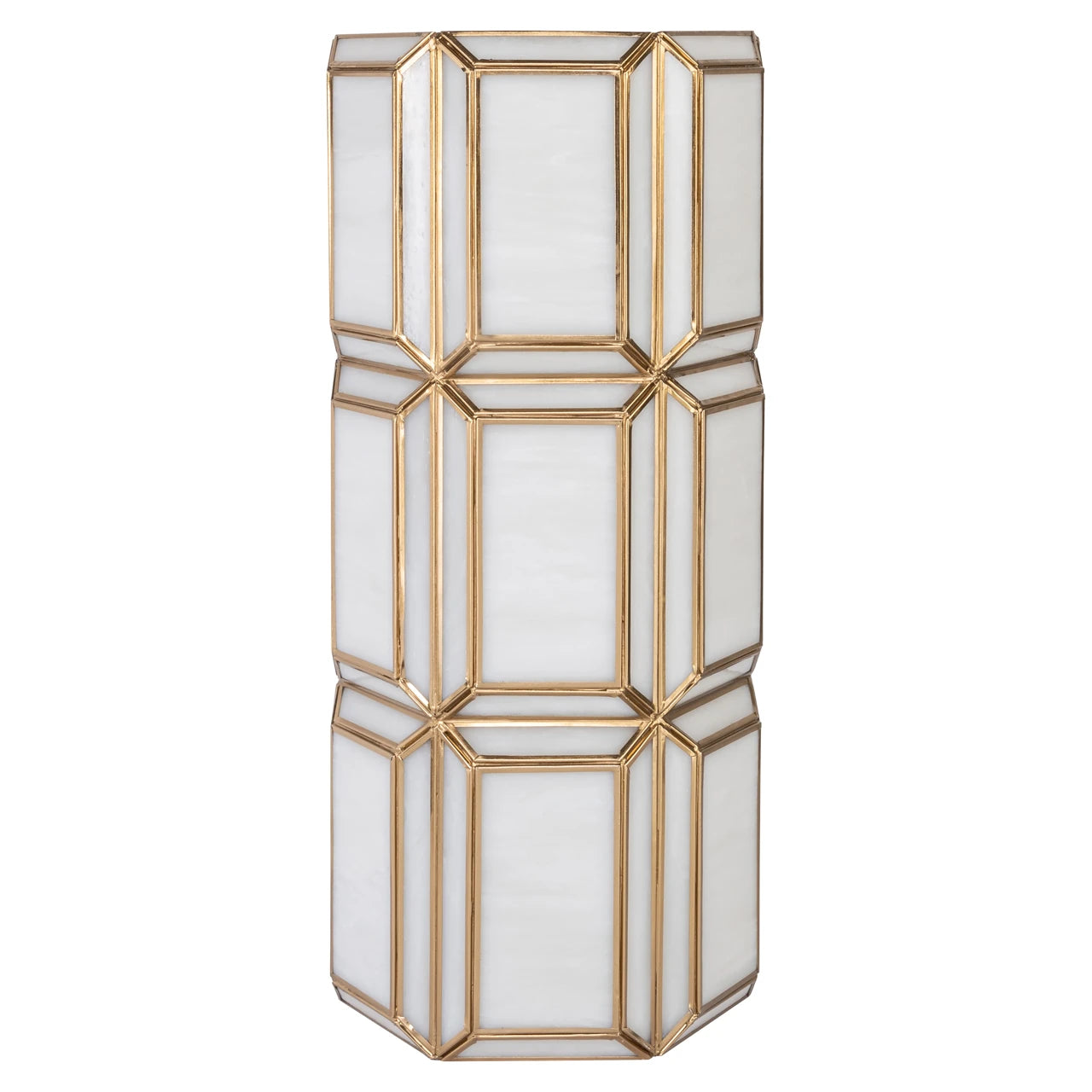 Hurricane light Emilia messing antikk stor Richmond Interiors Lanterne og lysglass