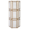 Hurricane light Emilia messing antikk stor Richmond Interiors Lanterne og lysglass