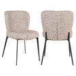 Spise stol Sergio natural geo Richmond Interiors Spisestol