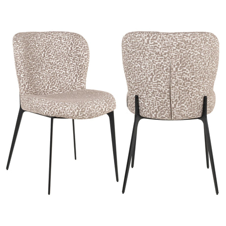 Spise stol Sergio natural geo Richmond Interiors Spisestol