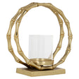 Orkanlykt Merlyn gull liten Richmond Interiors Lanterne og lysglass