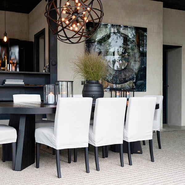 ABSTRACT CIRCLE BROWN Artwood Bilde