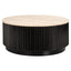 Salongbord Hampton mørk brun 90Ø Richmond Interiors Sofabord