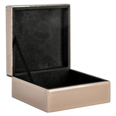 Oppbevaringsboks Jett beige Richmond Interiors Oppbevaring