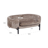 Kjæledyrsseng Dolly niagara stone Richmond Interiors Pledd