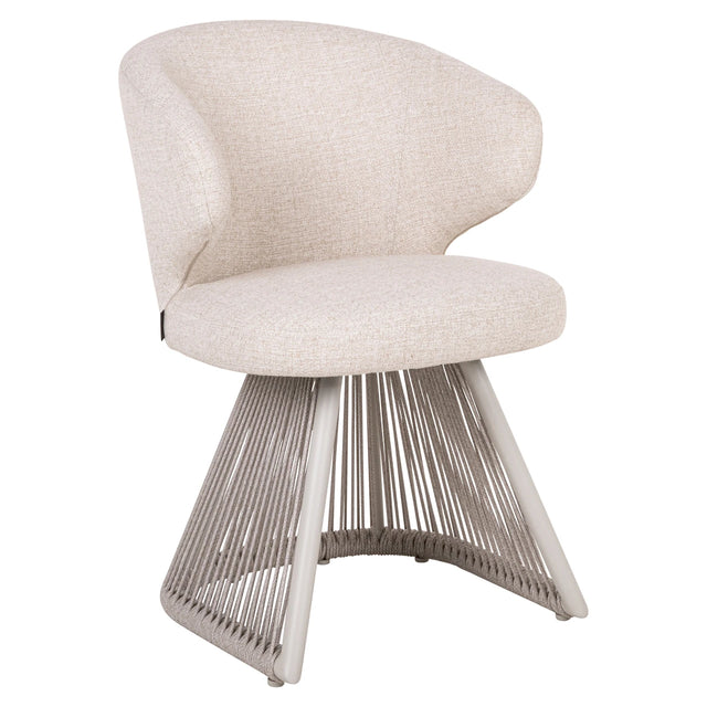 Utendørs spise stol Nuba beige alpine Richmond Interiors Spisestol