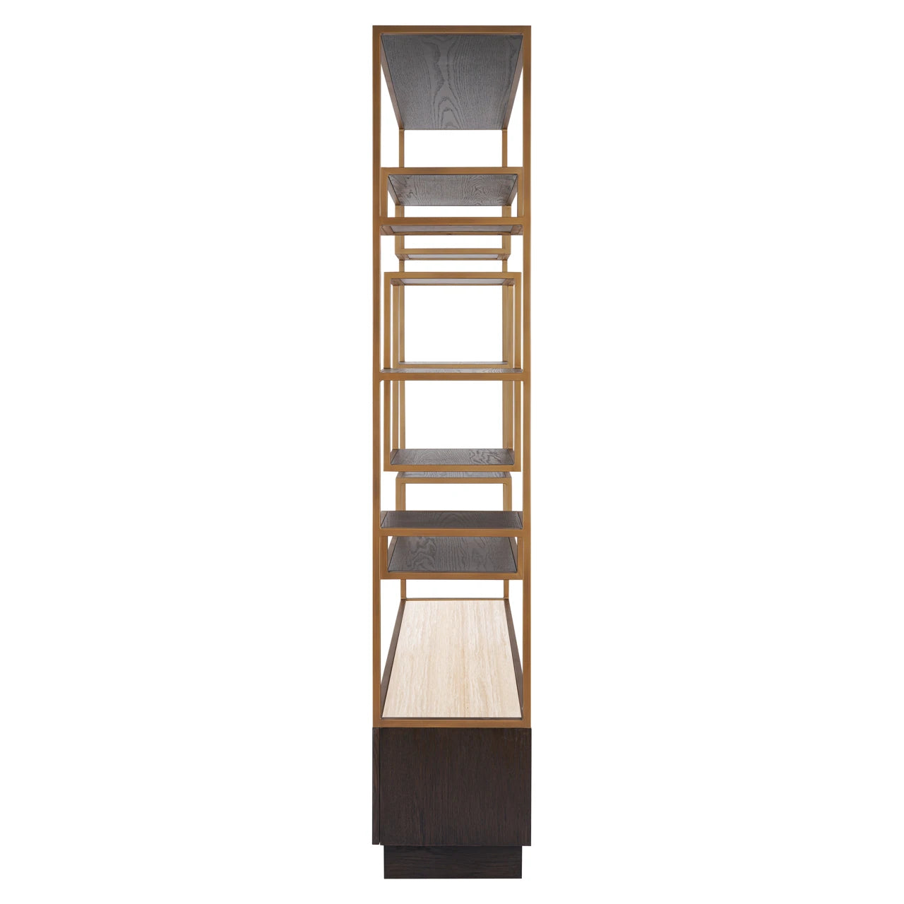 Utstillingsskap Claremont brun Richmond Interiors Vitrineskap