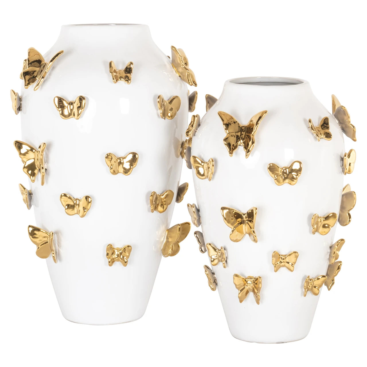 Vase Butterfly hvit stor Richmond Interiors Vase