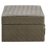 Oppbevaringsboks Blade oliven stor Richmond Interiors Oppbevaring