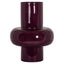 Vase Ashlyn burgunder liten Richmond Interiors Vase