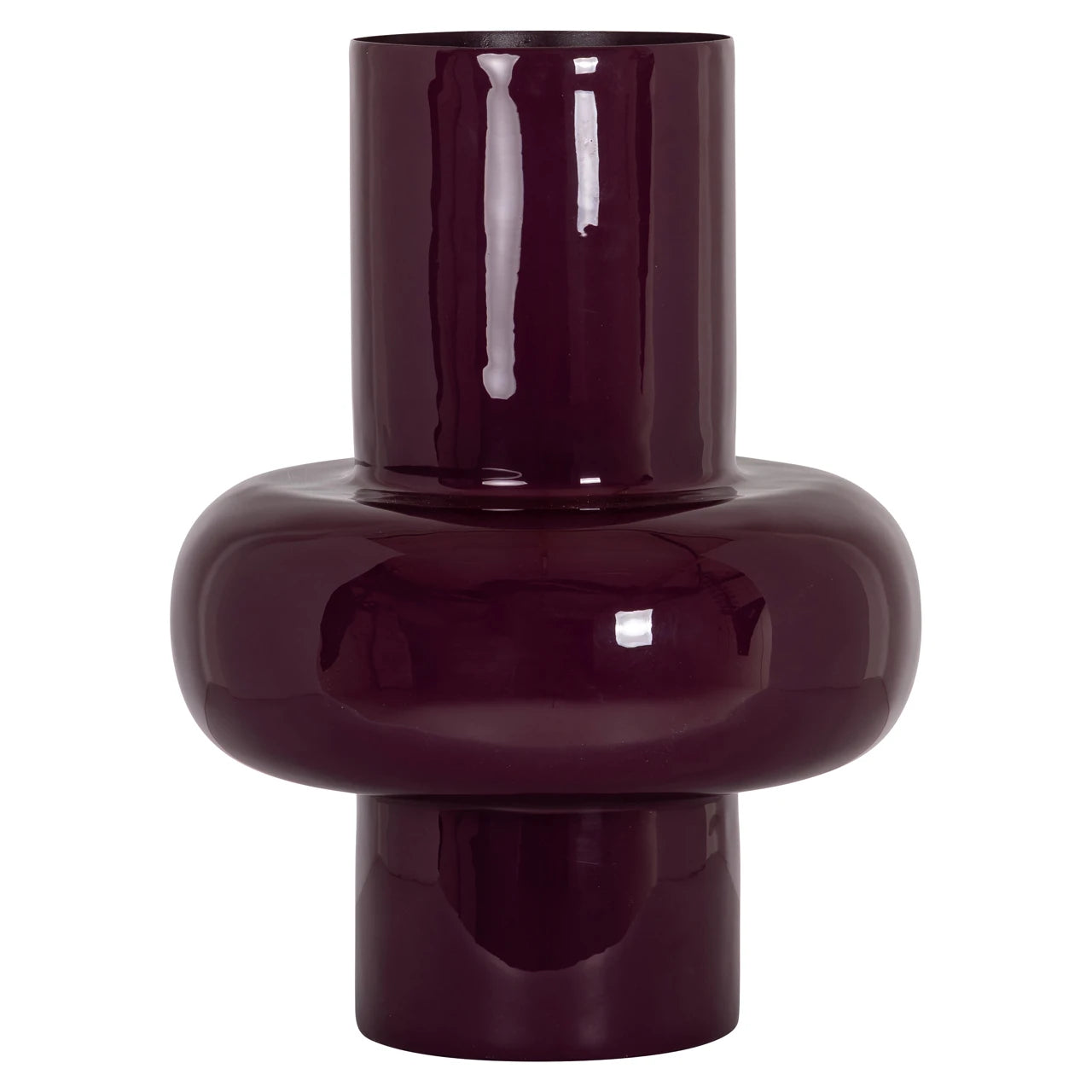 Vase Ashlyn burgunder liten Richmond Interiors Vase