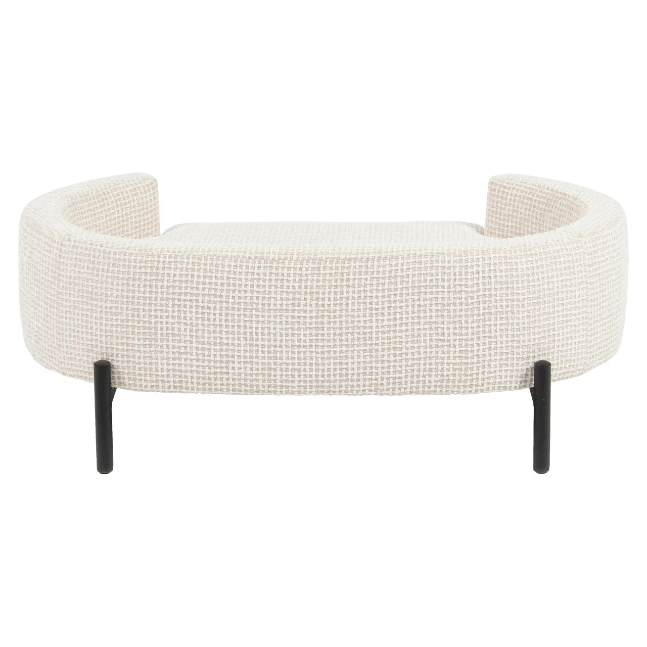 Kjæledyrseng Dolly beige blokkvev Richmond Interiors Pledd