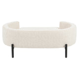 Kjæledyrseng Dolly beige blokkvev Richmond Interiors Pledd