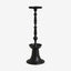FLORES høye lysestang for blokklys - h48 cm - sort Nordal CANDLEHOLD