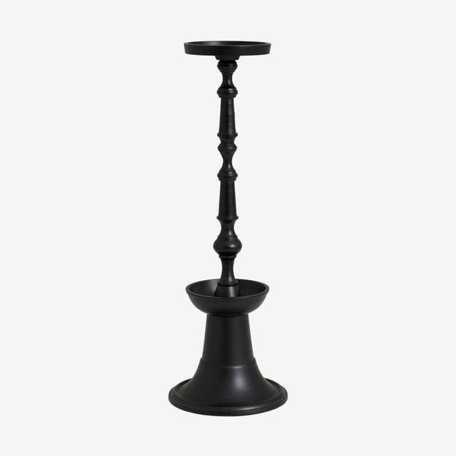 FLORES høye lysestang for blokklys - h48 cm - sort Nordal CANDLEHOLD