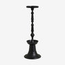 FLORES høye lysestang for blokklys - h48 cm - sort Nordal CANDLEHOLD