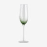 GARO champagneflasker - h27,5 cm - klart glass/grønn Nordal GLASS/JUGS