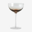 GARO cocktailglas - h18 cm - klart glass/brunt Nordal GLASS/JUGS