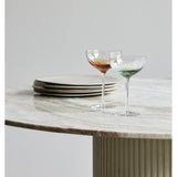 GARO cocktailglas - h18 cm - klar glass/grønn Nordal GLASS/JUGS